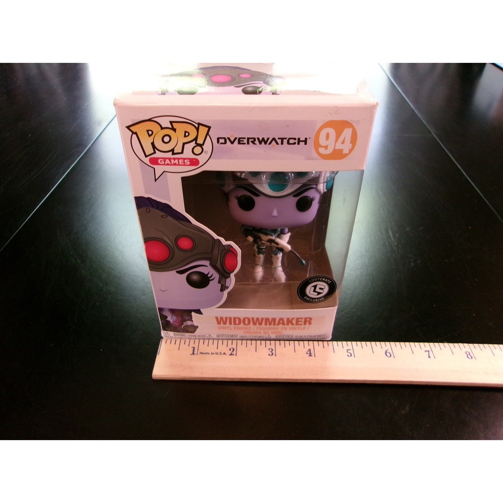 Funko Pop Games Overwatch Widowmaker 94 Loot Crate Exclusive Vinyl Figure - Picture 8 of 8